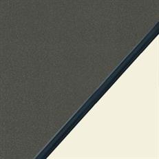 Buitenzijde Alux DB703 zand structuur glad met zwarte afdichting binnenzijde creme 9001 
RAL  Antraciet/zwart/zilver - 9001